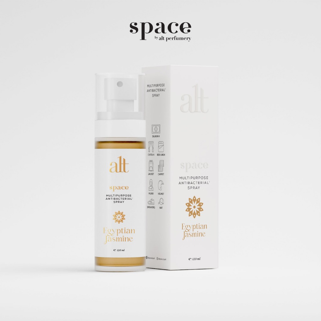 TERLARIS ALT Perfumery Linen Spray Space by Alt Jasmine Semprotan Wewangian Premium untuk Kain &