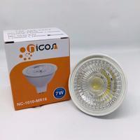 NICOS LAMPU SOROT PAR LED 7 WATT 7W 7WATT 7 W FITING E27 COB SPOTLIGHT