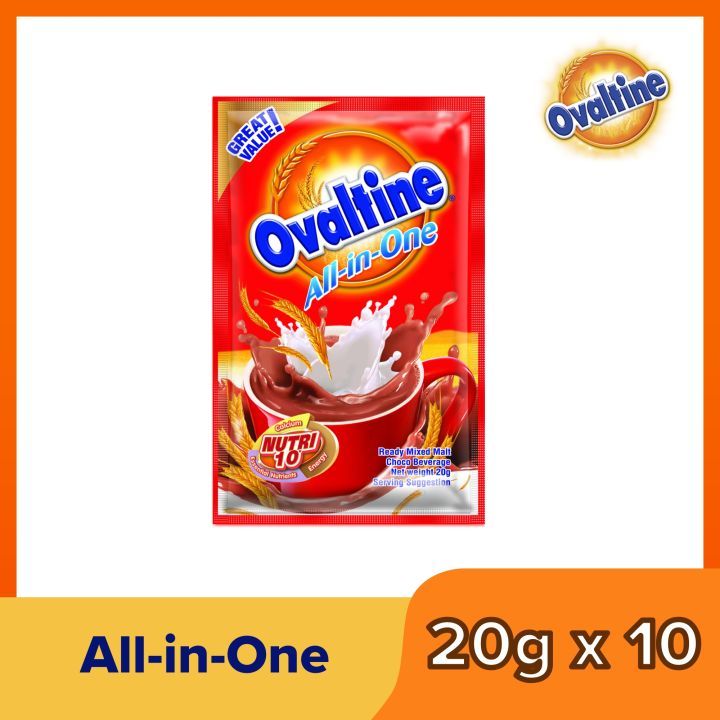 

Ovaltine 22 gr isi 10 sachet