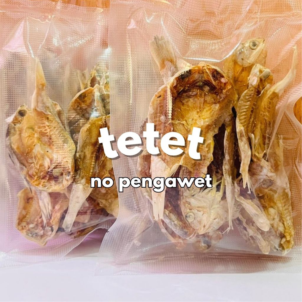 

IKAN ASIN TETET TERMURAH NO PENGAWET 50 GR