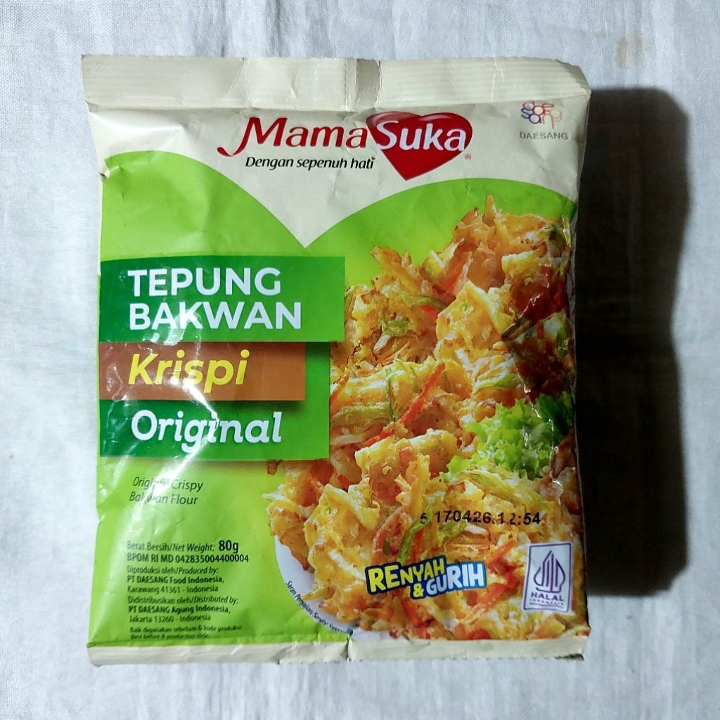 

[BELI BANYAK LEBIH HEMAT] 1 PCS TEPUNG BAKWAN KRISPI MAMASUKA 80g