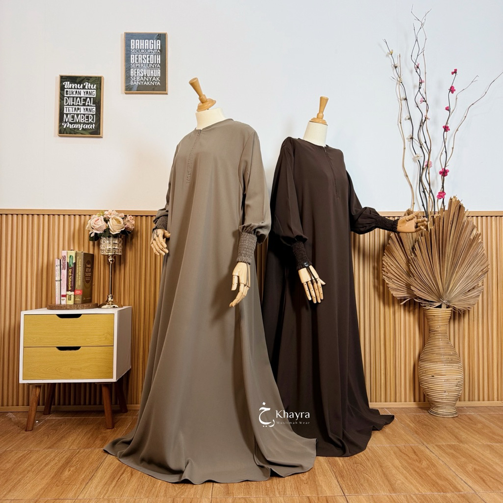 Abaya Long Smock By Khayra Muslimah