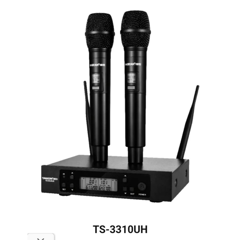 TAKSTAR TS-3310UH Wireless Microphone TS 3310 uh original