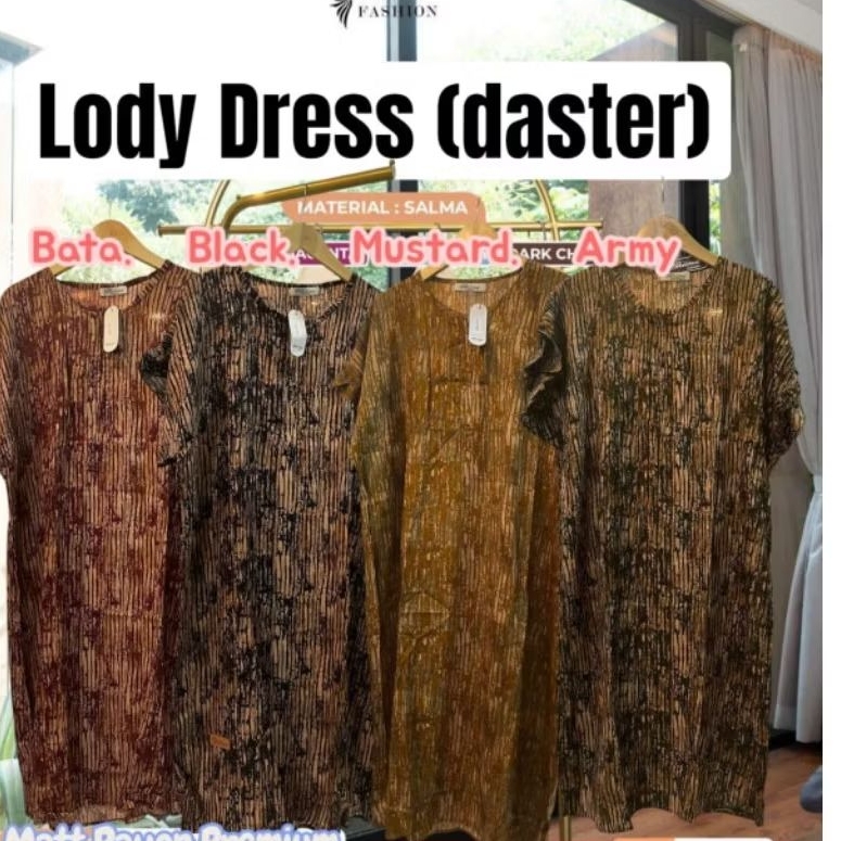 lody dress daster ghina fashion