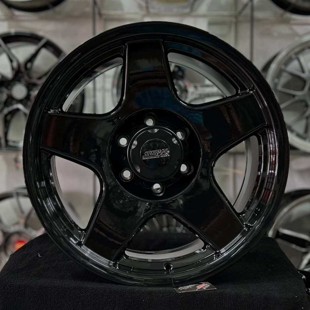 VELG SSW 323 RING 18 LEBAR 9 PCD 6X139.7 ET 0 WARNA BK | VELG MOBIL SSW