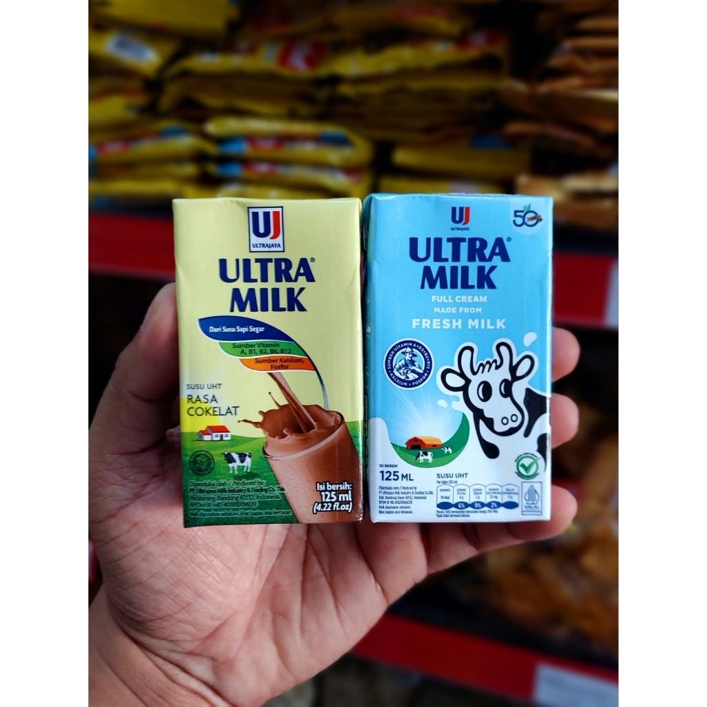 

Susu Ultra Milk Kemasan Kecil / Ultra Milk Susu 125m/Susu Ultra Milk Tanpa Pendinginan