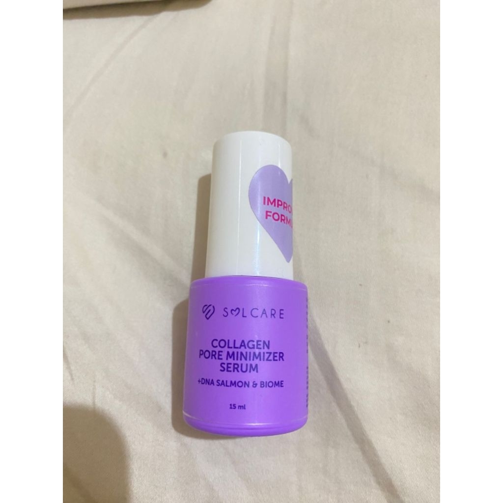 [preloved] solcare serum pencerah collagen dna salmon