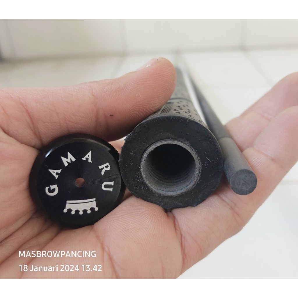 Tegek Golf Galatama Lele /Stik Golf+Ujung/Joran Tegek Custum