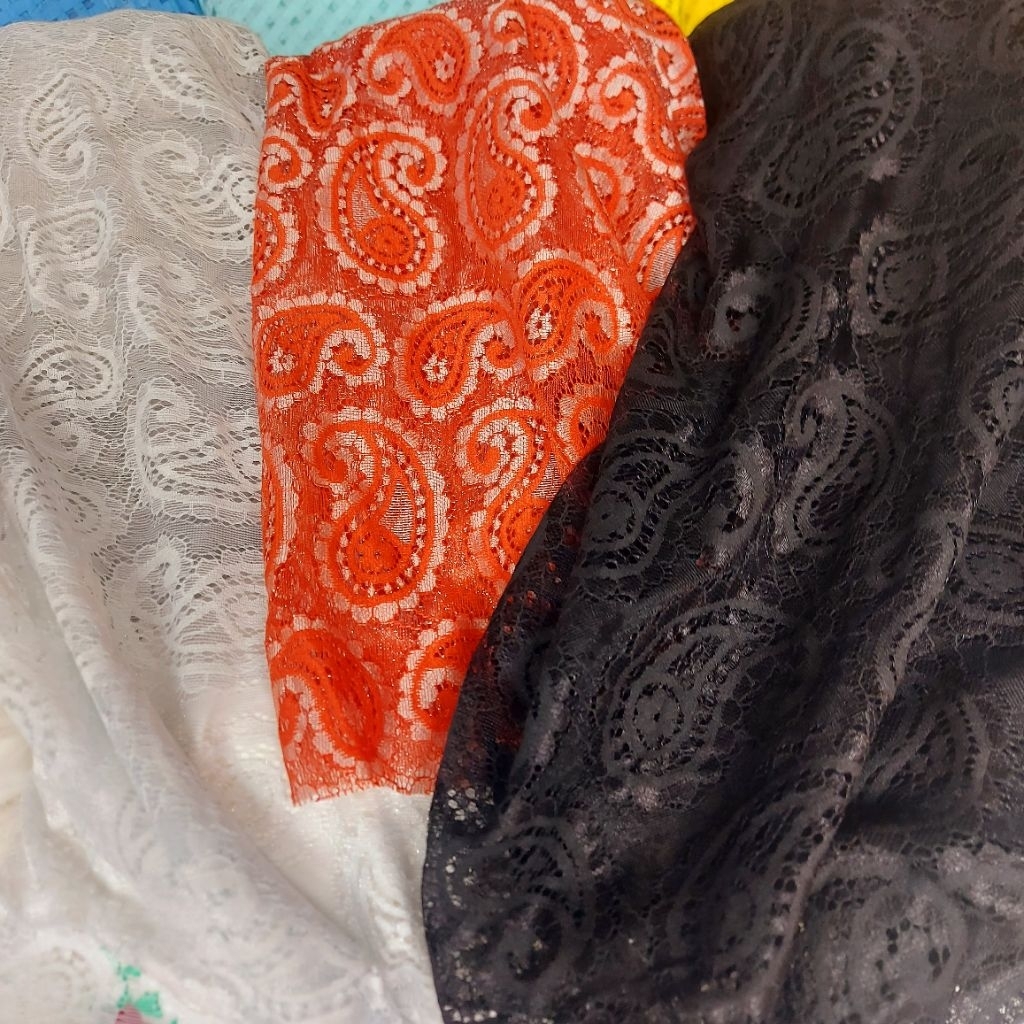 kain brokat stretch  - kain brokat katun premium  - kain brokat motif - kain brokat luxury