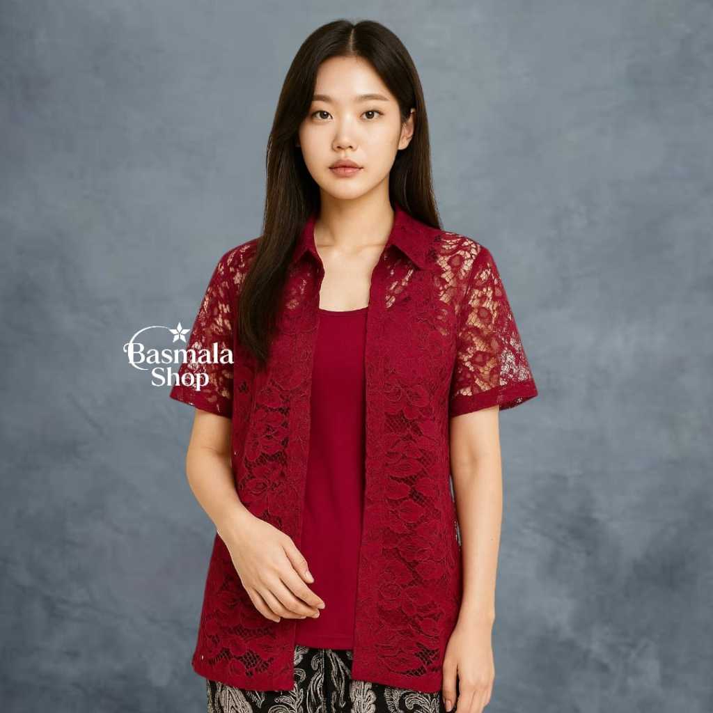 Kebaya Outer Brokat Stylish – Remaja Kekinian | Acara Formal