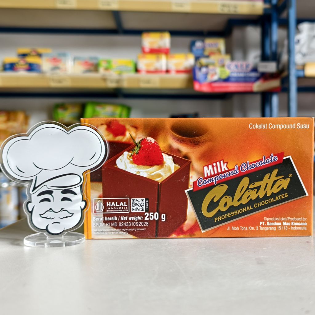 

Colatta Milk Chocolate 250Gr / Coklat Susu Colatta
