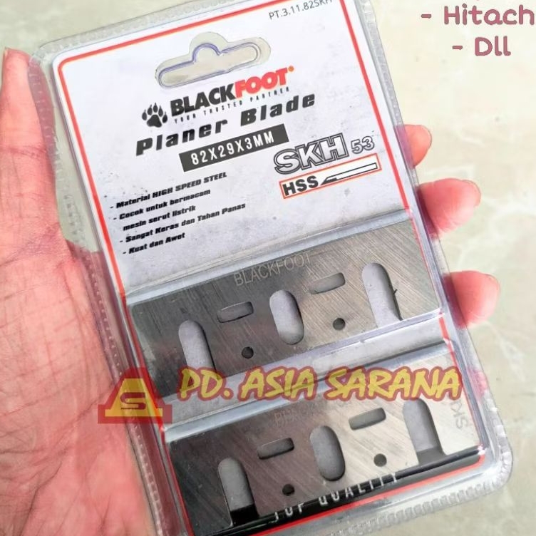 Mata Pisau Mesin Serut SKH 53 BLACKFOOT Planer Blade