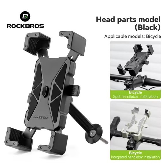 Phone Holder Motor Rockbros 250011007 Dudukan HP Motor Dudukan HP Spion
