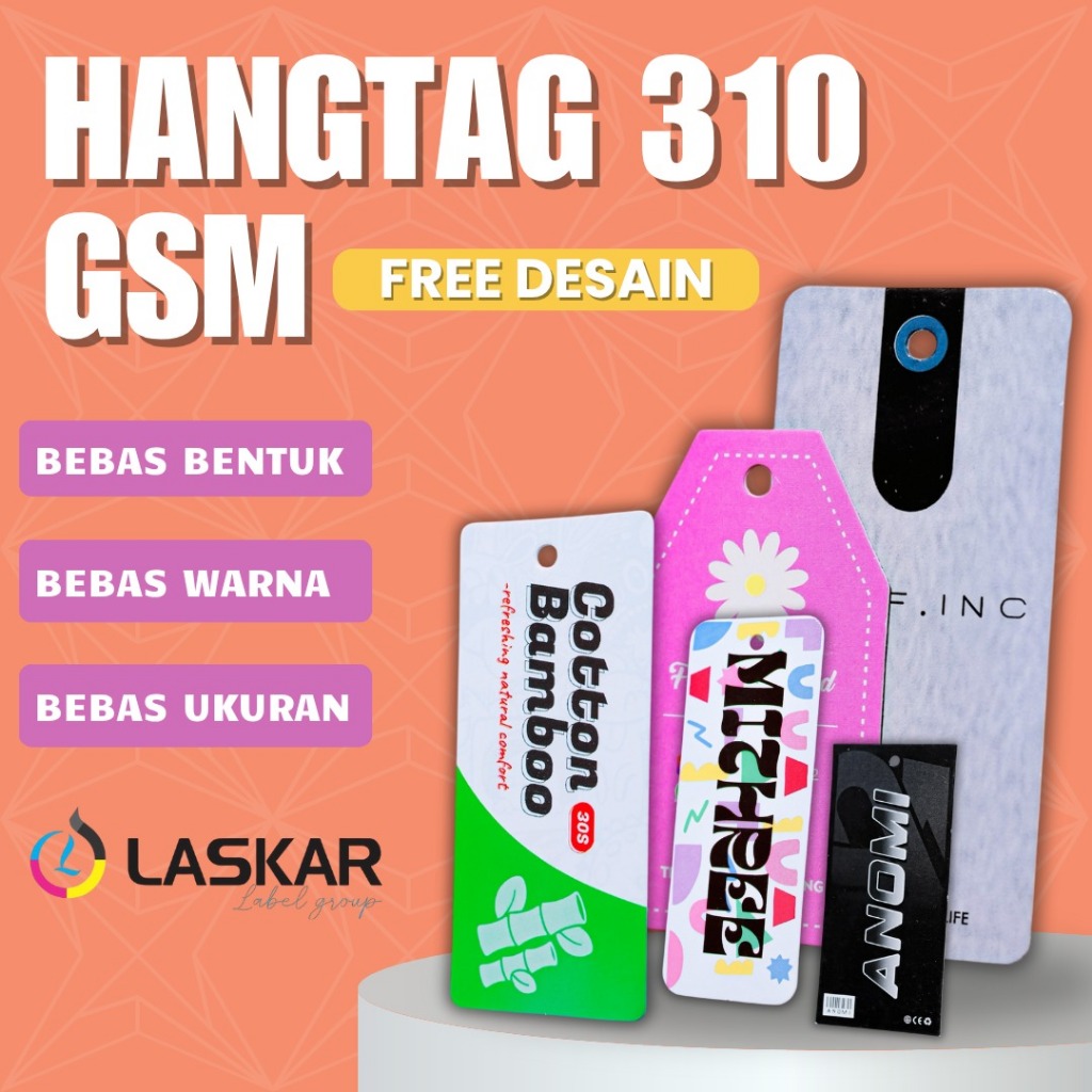 

hangtag tipis label baju cap baju tag baju merek price tag hangtag murah washing tag art paper
