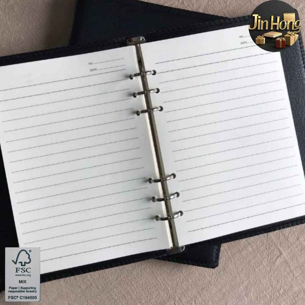

Binder Polos Eksklusif A5 6 Ring Agenda A5 Polos 6 Ring Binder A5 Polos Eksklusif Binder ( KODE 25 - 15)