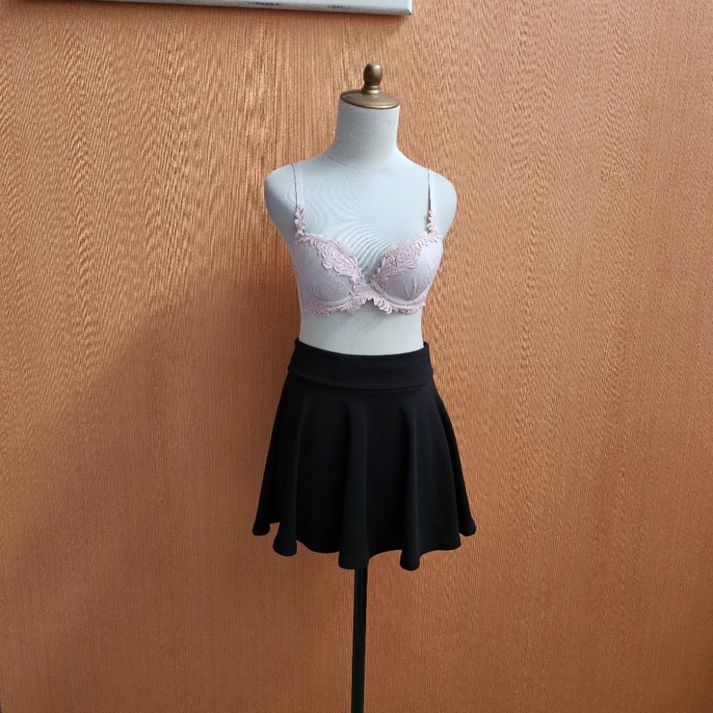 push up bra level 1 wanita pink salem VERA WANG cewek M sz 34A cute MEWAH sexy