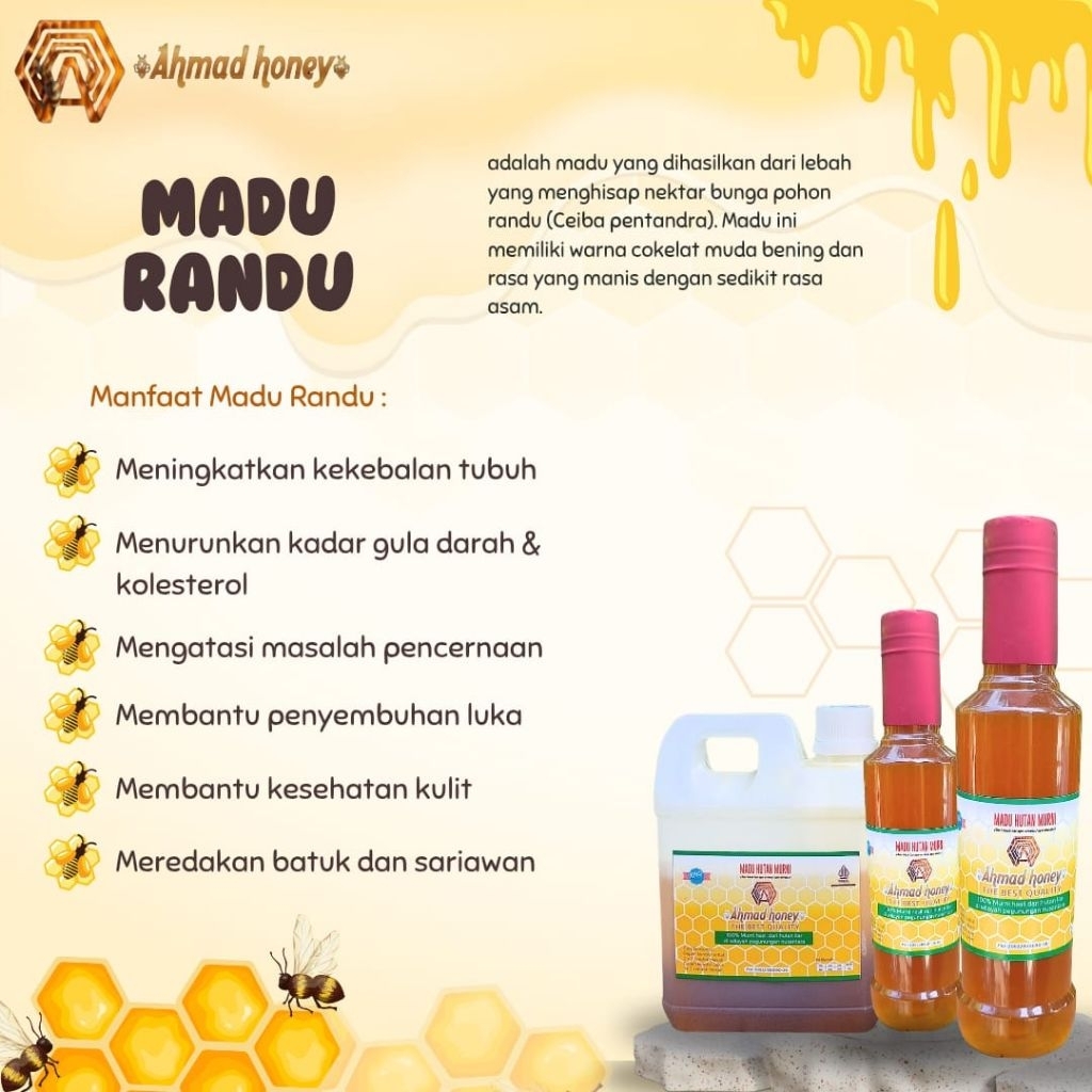 

1kg Madu Randu, Madu Asli, Madu Asli murni, Madu kesuburan, Madu kecerdasan , Madu anak, madu kesuburan