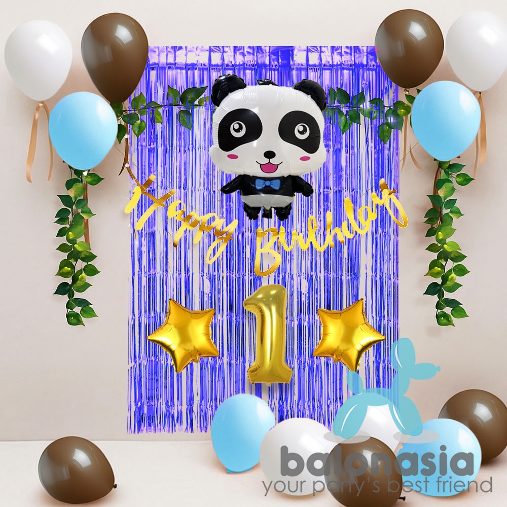 Balon Paket Ulang Tahun Tema Baby Bus