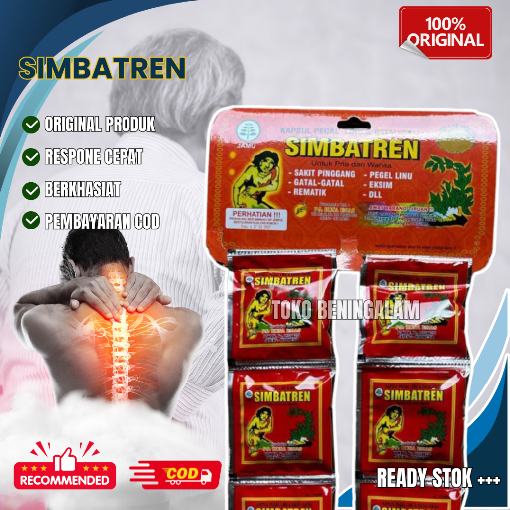 

Simbatren Original Kapsul Asam Urat