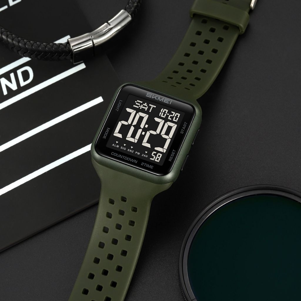 Jam pria Skmei 2440 segi digital free carton box skmei