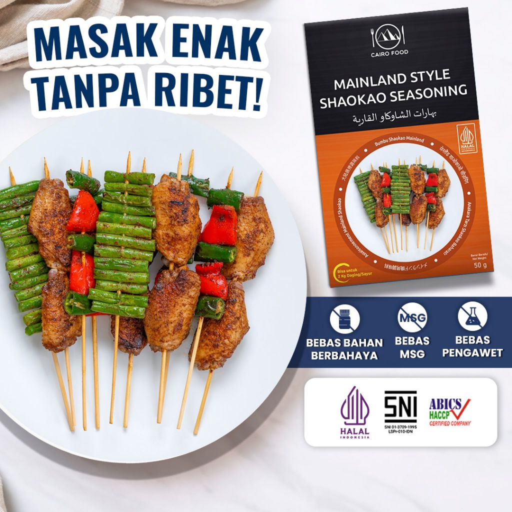 

Bumbu Shaokao ala Mainland Sehat - Cairo Food