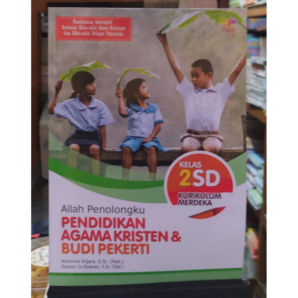 Buku Agama Kristen SD Kelas 2 Kurikulum Merdeka BPK