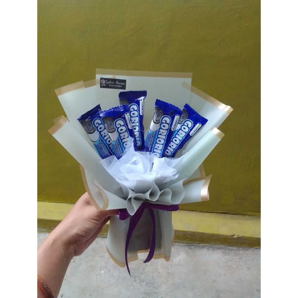 

buket snack/buket ulang tahun/buket murah meriah