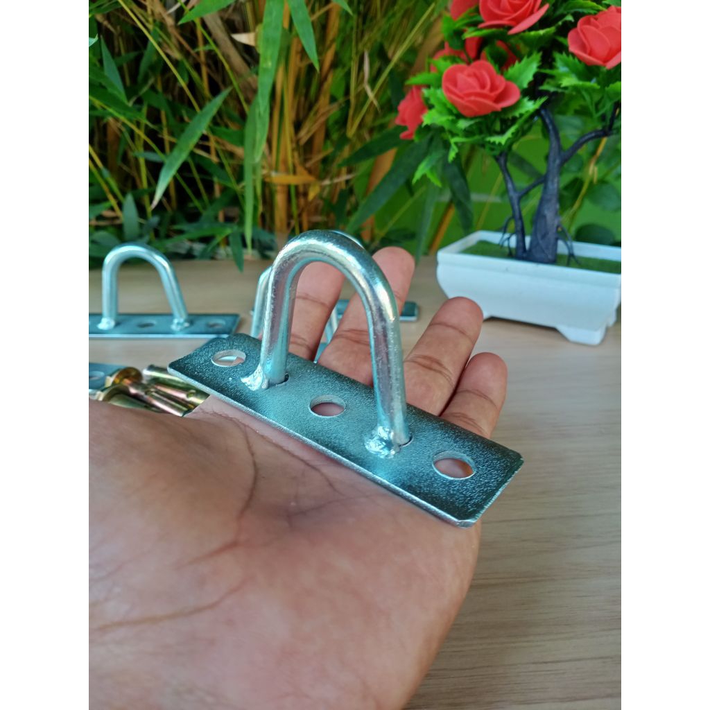 HANGER/HOOK GANTUNG SERBAGUNA/BREKET KIPAS ANGIN GANTUNG(CEILING U-SHAPED)