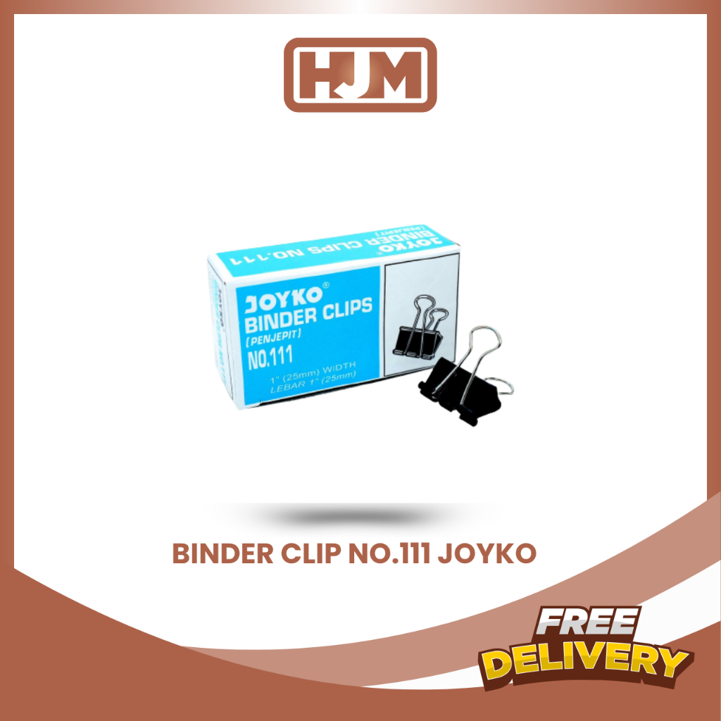

BINDER CLIP 111 JOYKO / PENJEPIT KERTAS