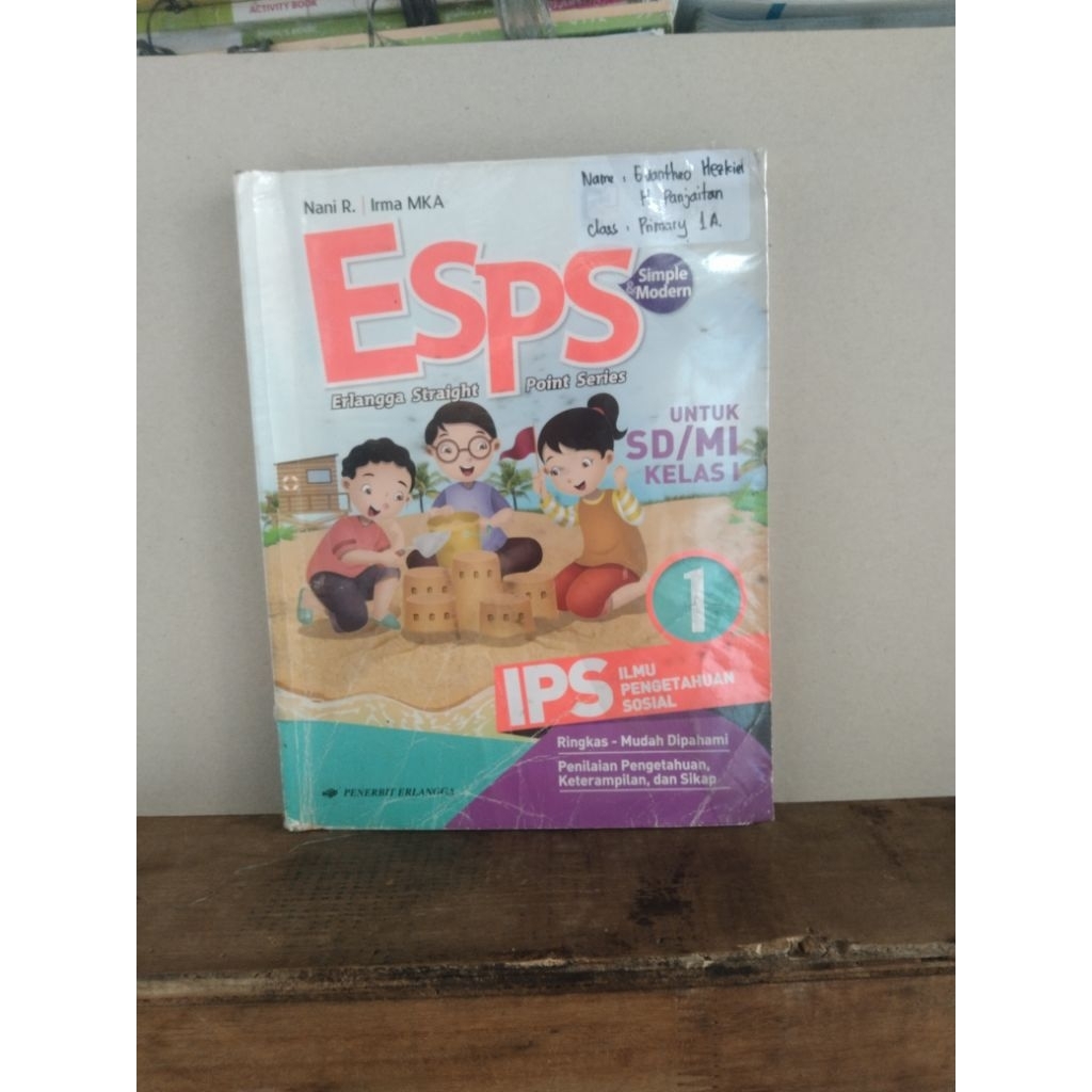 original bekas esps ips kelas 1 SD