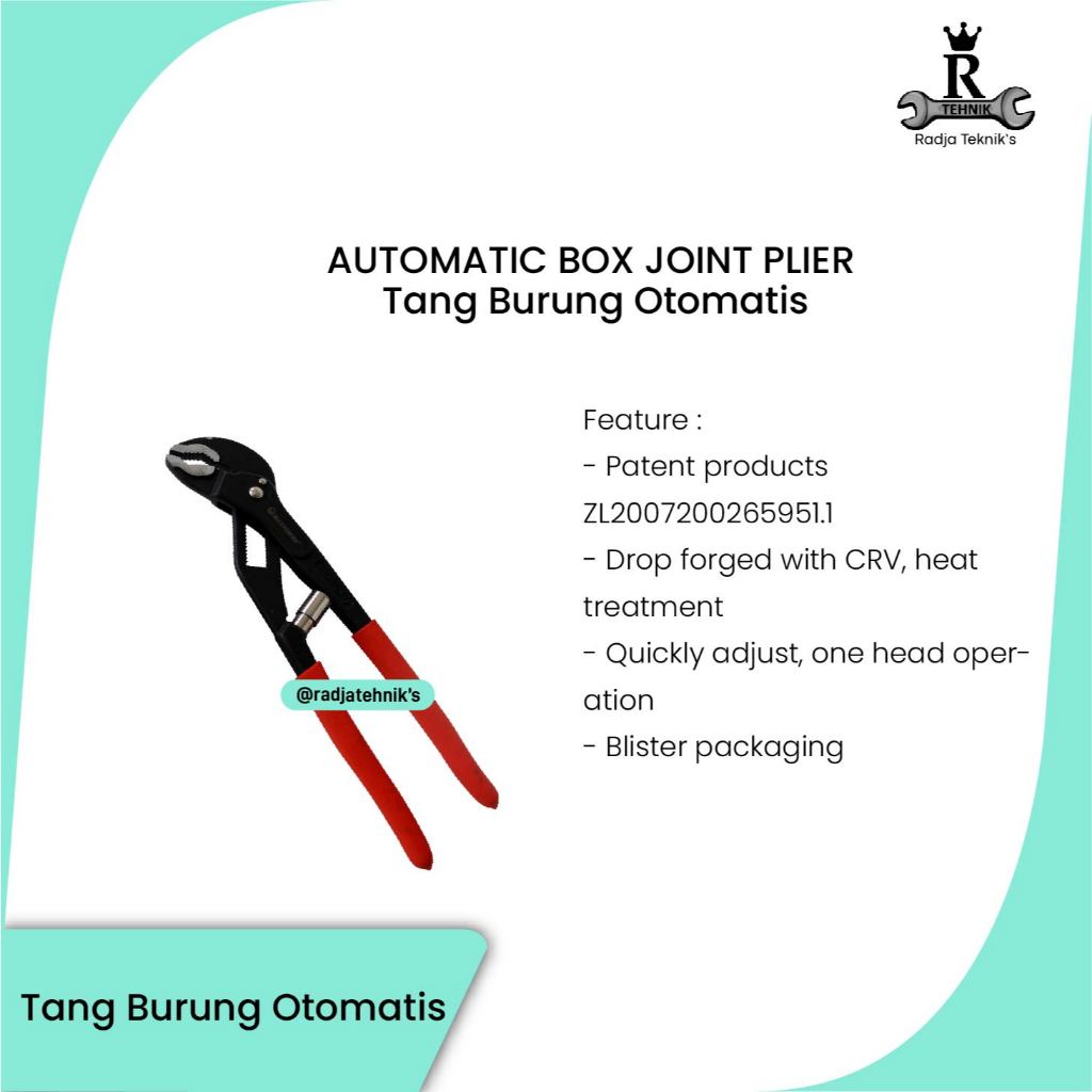 Maxpower Clapping Tools  Tang Burung Penjepit Pemotong  Tang Burung Otomatis  Maxpower