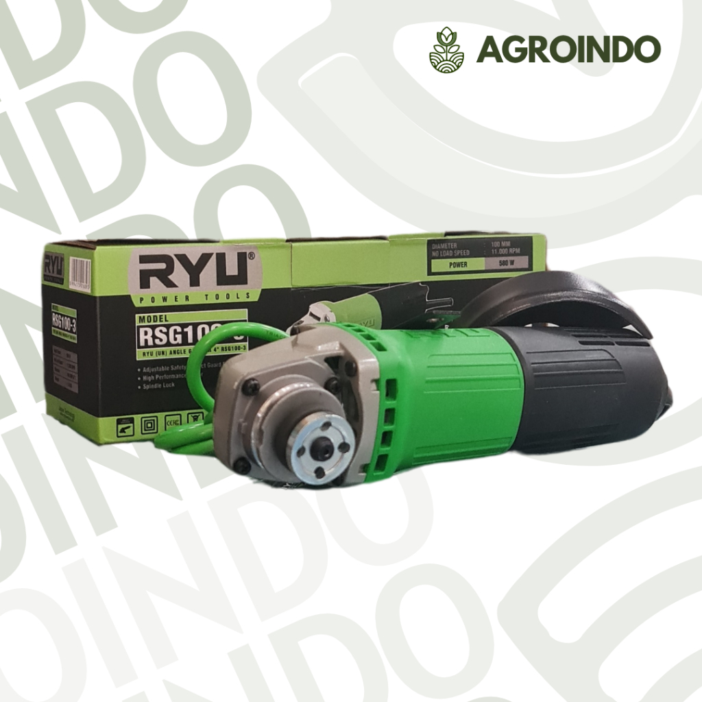 MESIN GERINDA RYU RSG 100-3/GERINDA RYU RSG 100-3/ANGLE GRINDER RYU RSG 100-3/GRINDA RYU RSG 100-3