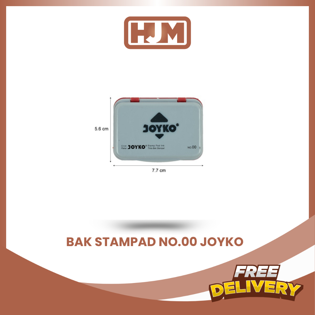 

STAMP PAD NO 0 JOYKO / TEMPAT TINTA STEMPEL /BAK STEMPEL