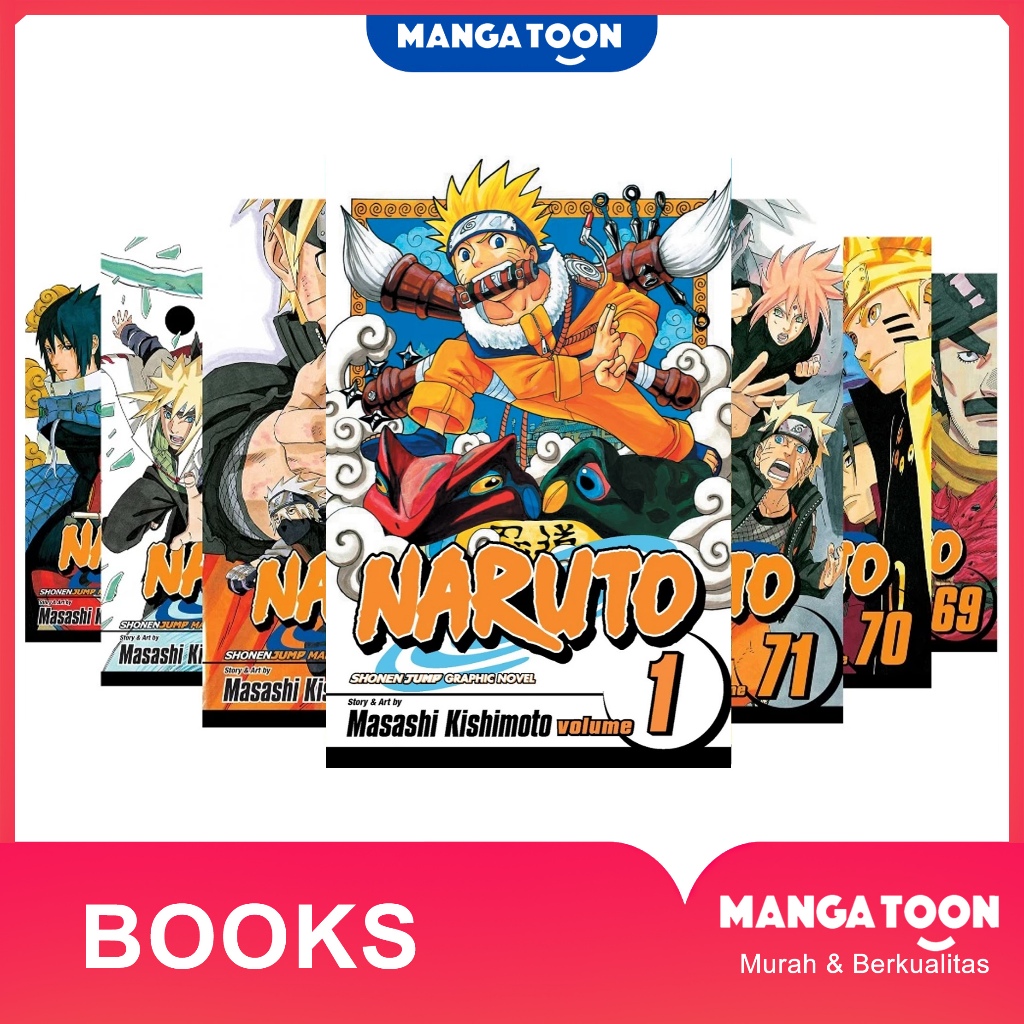 Komik manga Naruto, Vol. 1-72 (English) - MangaToon