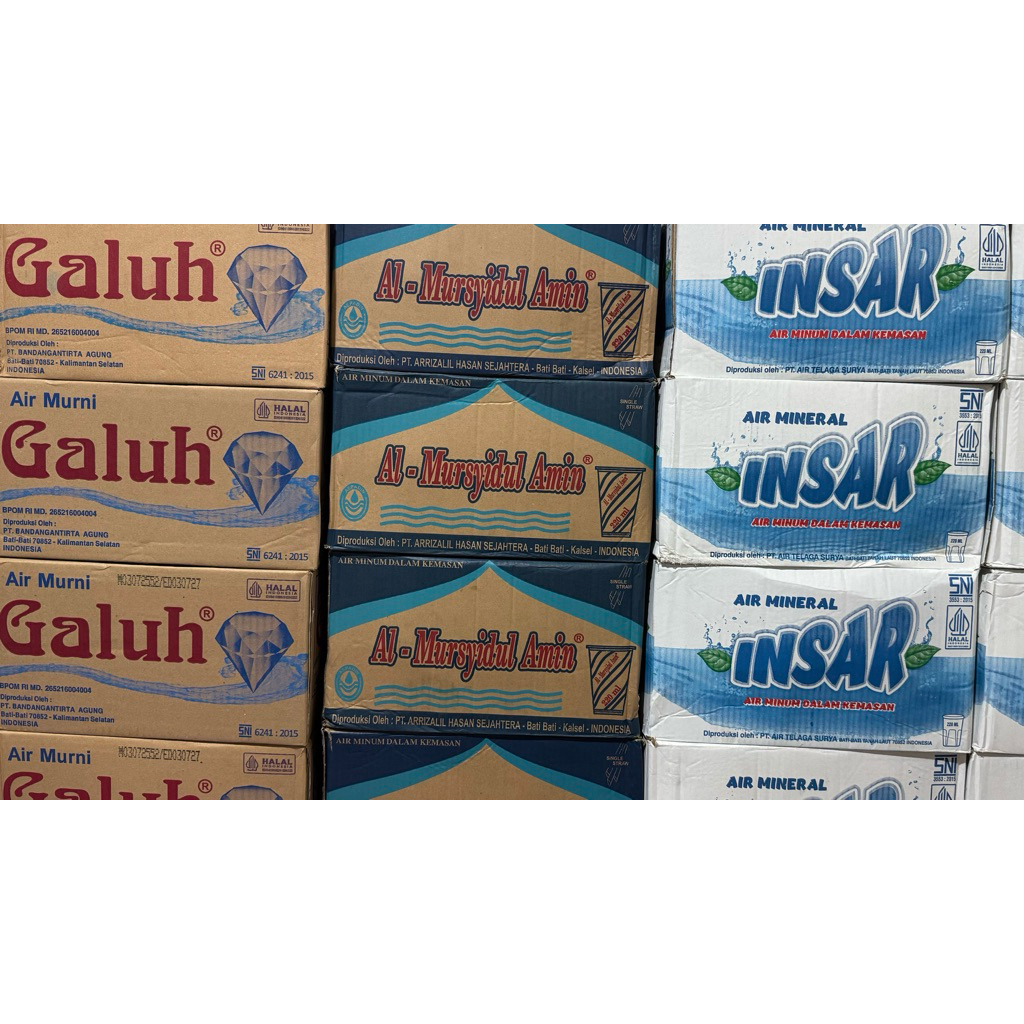 

Air mineral gelas