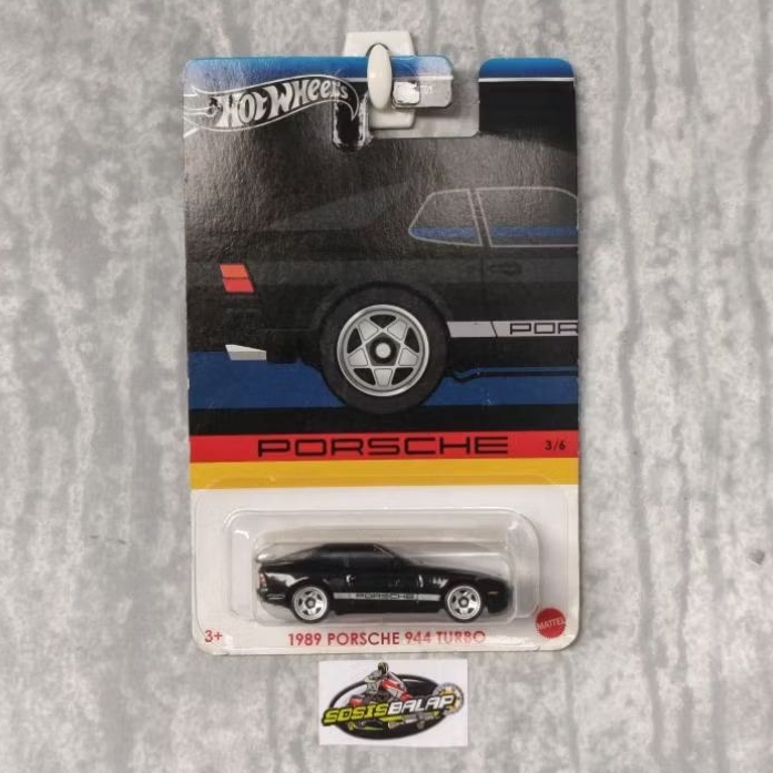HOTWHEELS PORSCHE SERIES - 1989 PORSCHE 944 TURBO