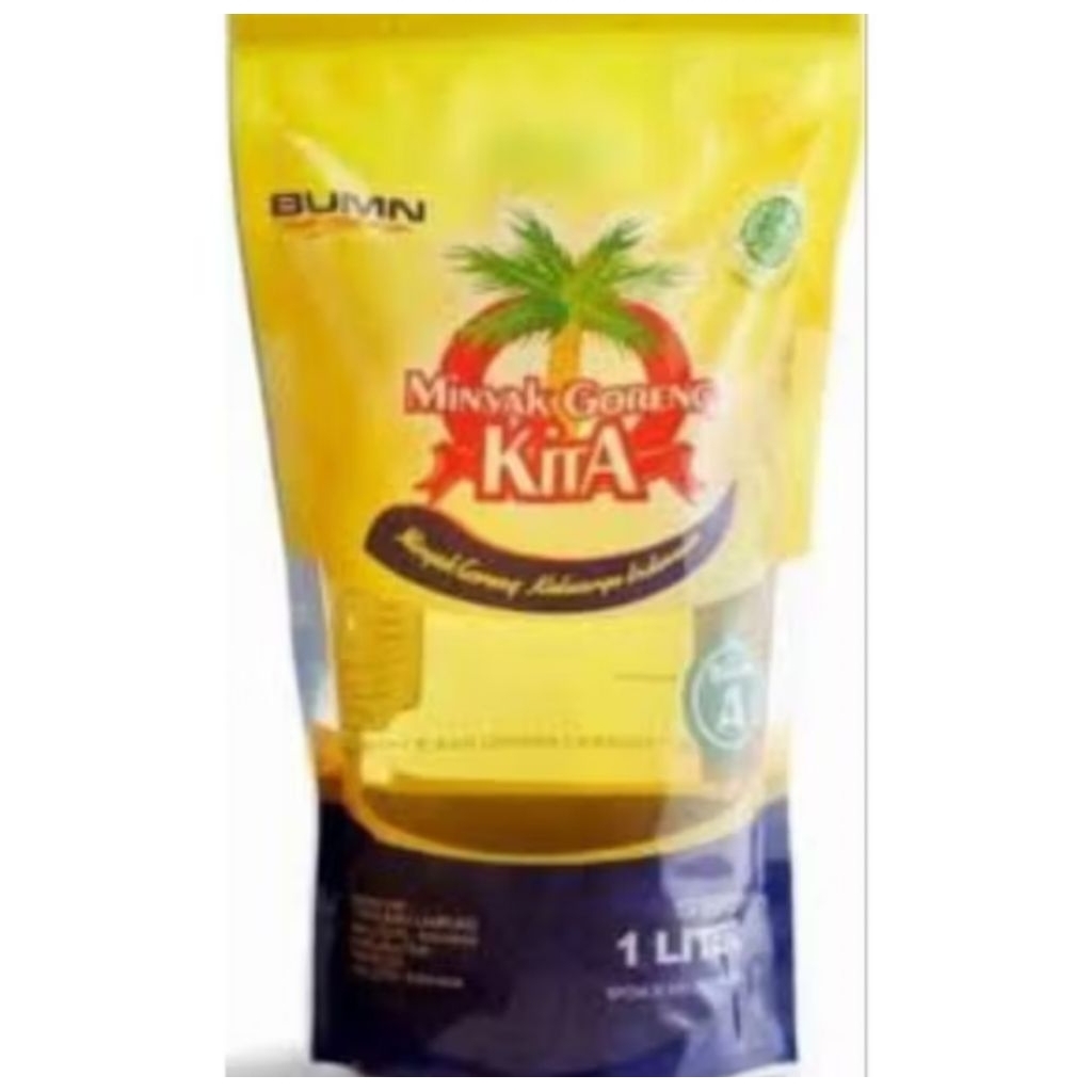 

Minyak goreng kemasan 1 liter isi 12 pcs