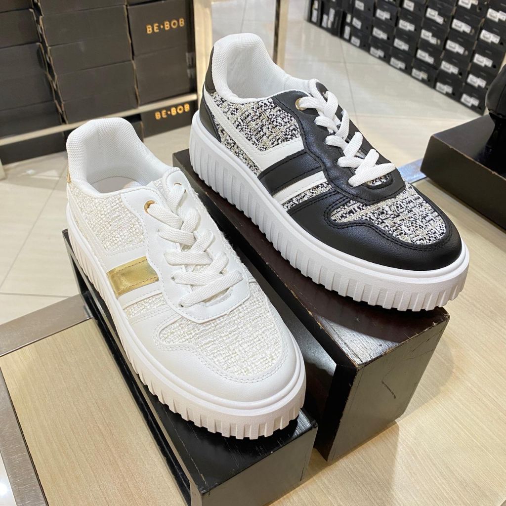 STEVE N CO ‼️ sepatu sneakers wanita comfort casual tali