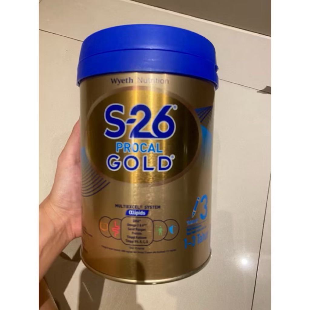 KALENG BEKAS SUSU S26 BARU BERSIH TIDAK KARATAN tahap 3