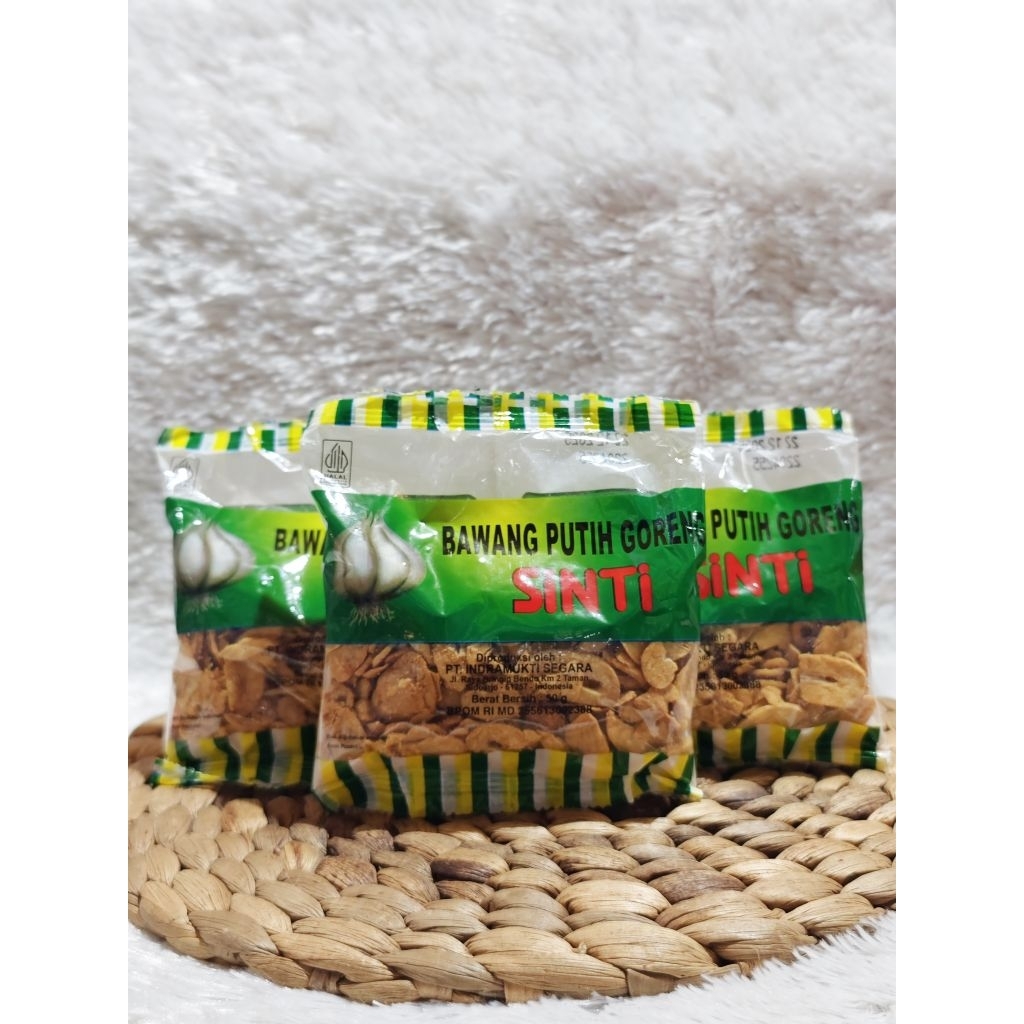 

BJ Bawang Goreng Bawang Putih Goreng / Bawang Merah Goreng 50gram - 100 gram (1 Paket isi 5)