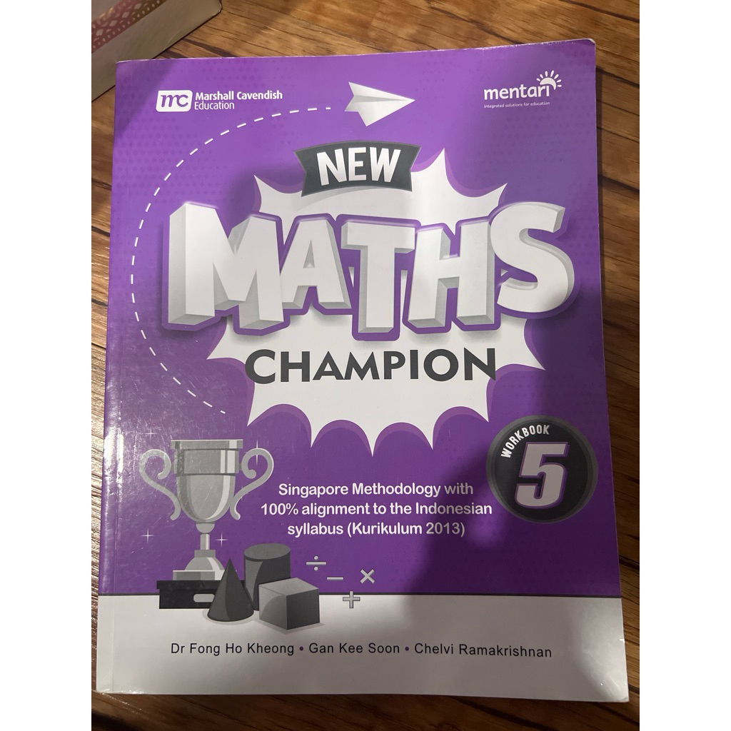 New Maths  Champion 5 workbook