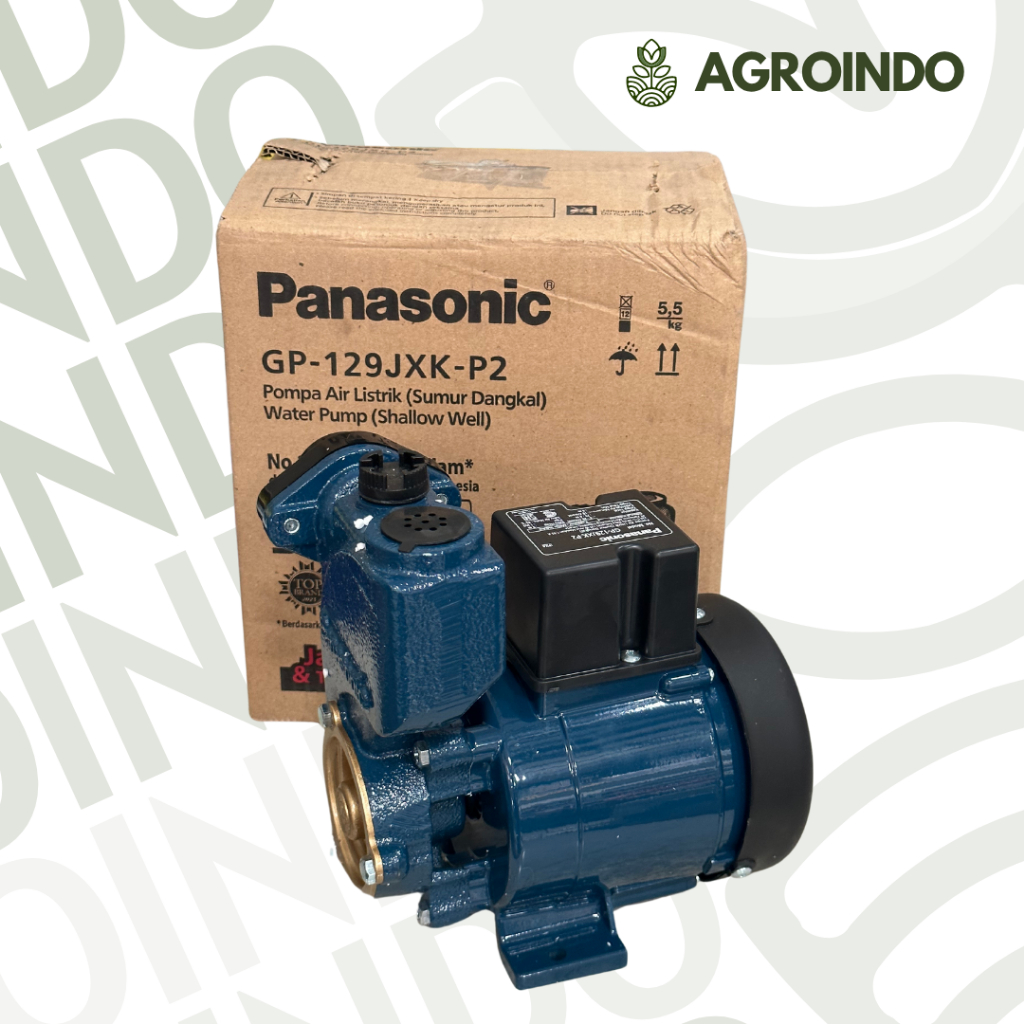 POMPA AIR LISTRIK PANASONIC GP-129JXK-P2/POMPA AIR SUMUR DANGKAL NON OTOMATIS PANASONIC GP-129JXK-P2