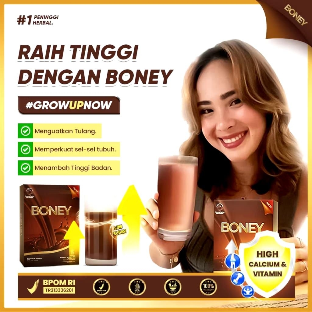 

Susu Boney Harga Special - Terverifikasi BPOM 100% Original