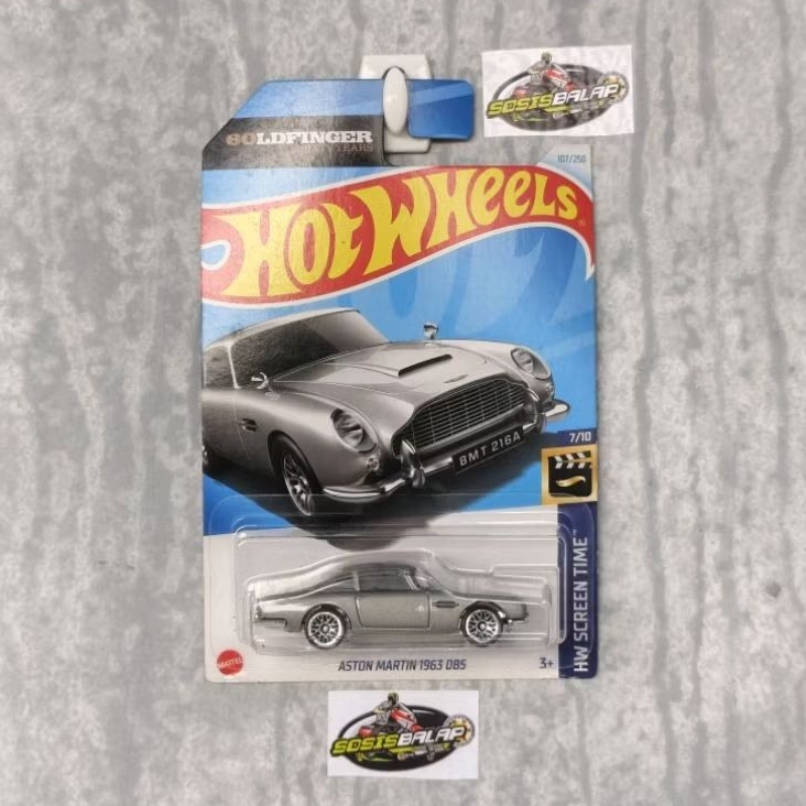 HOTWHEELS ASTON MARTIN 1963 DB5
