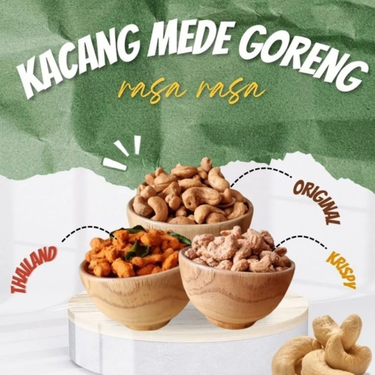

Kacang Mede Goreng Mete Matang 500 gram