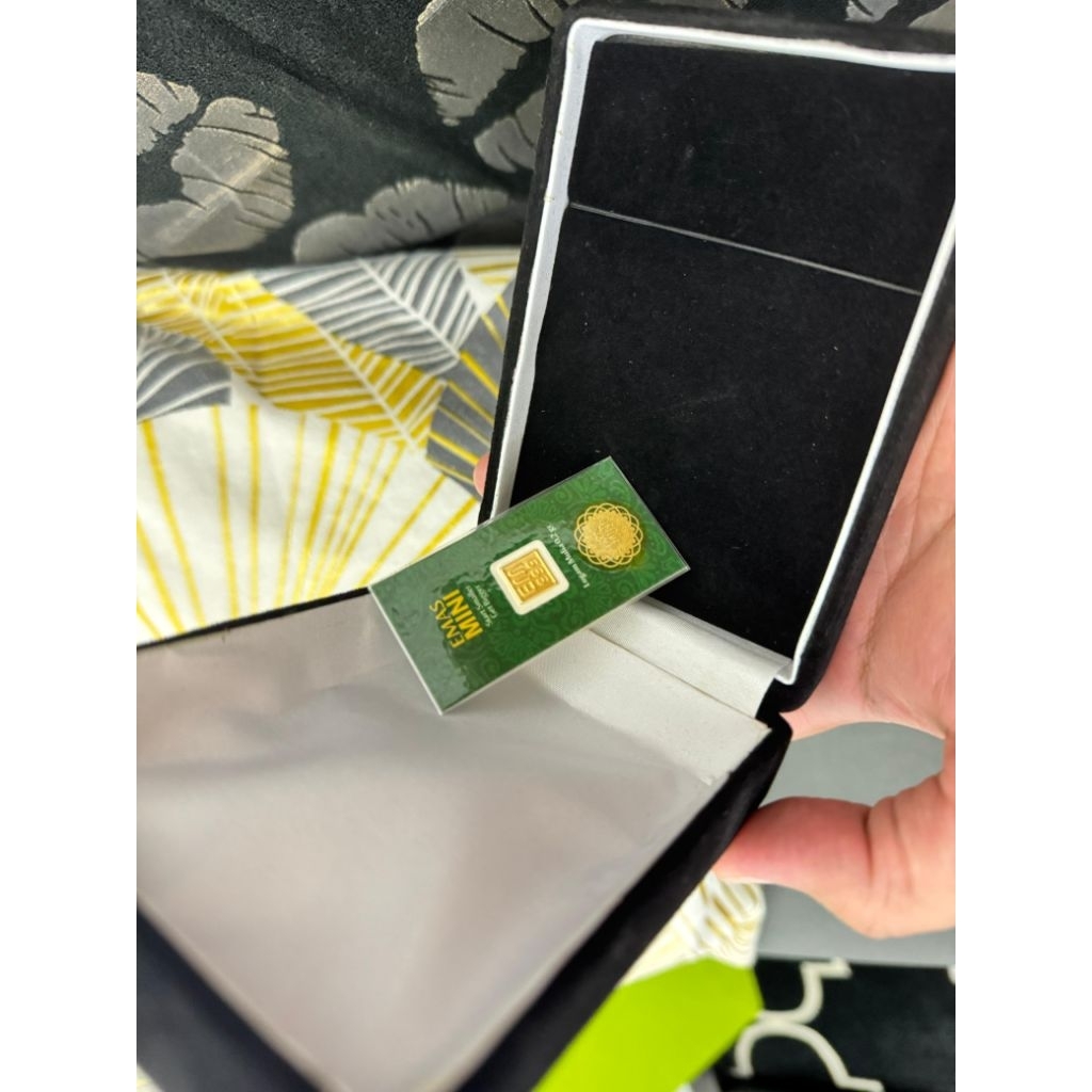 Emas Mini Asli 999 berat 0.2 gram