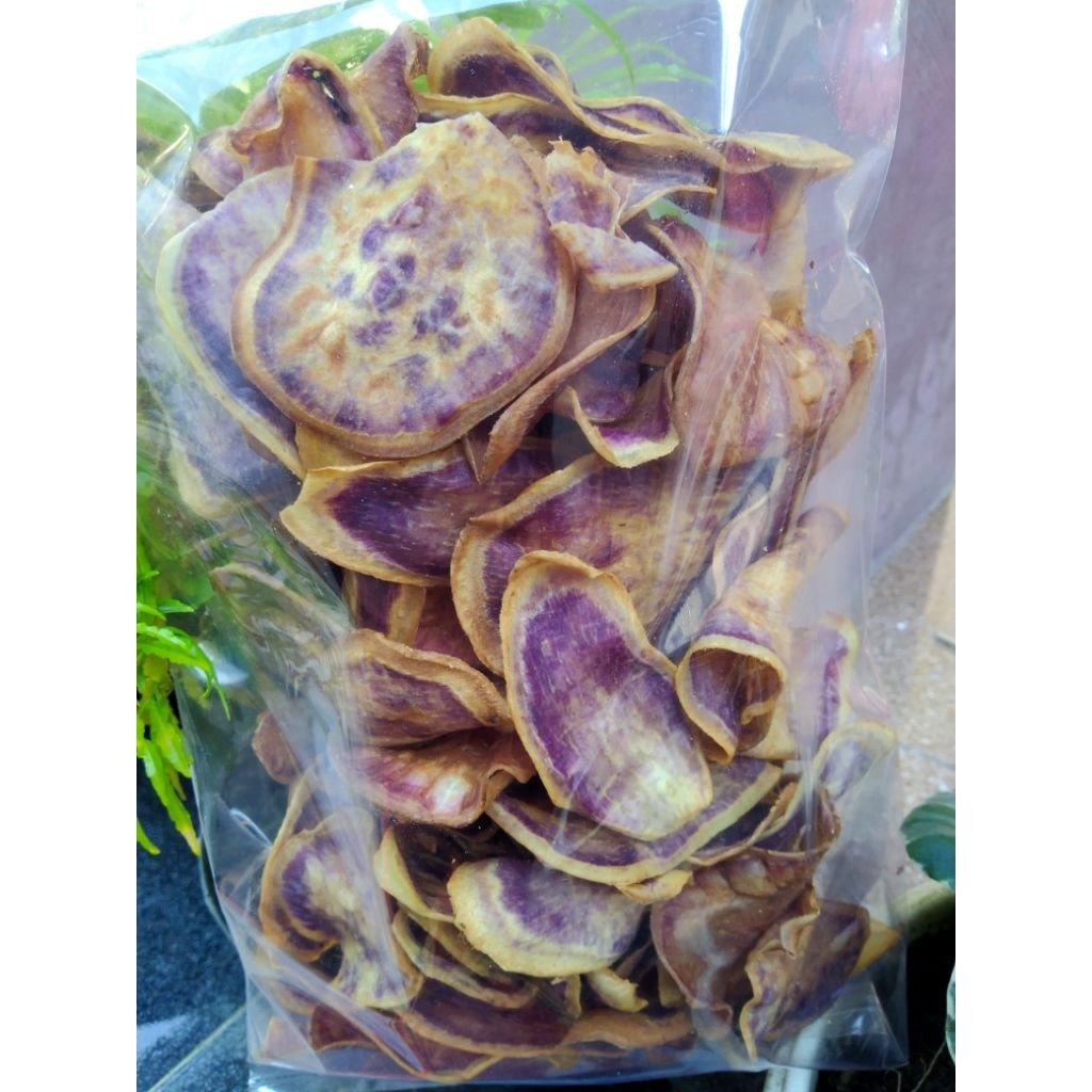 

keripik ubi ungu