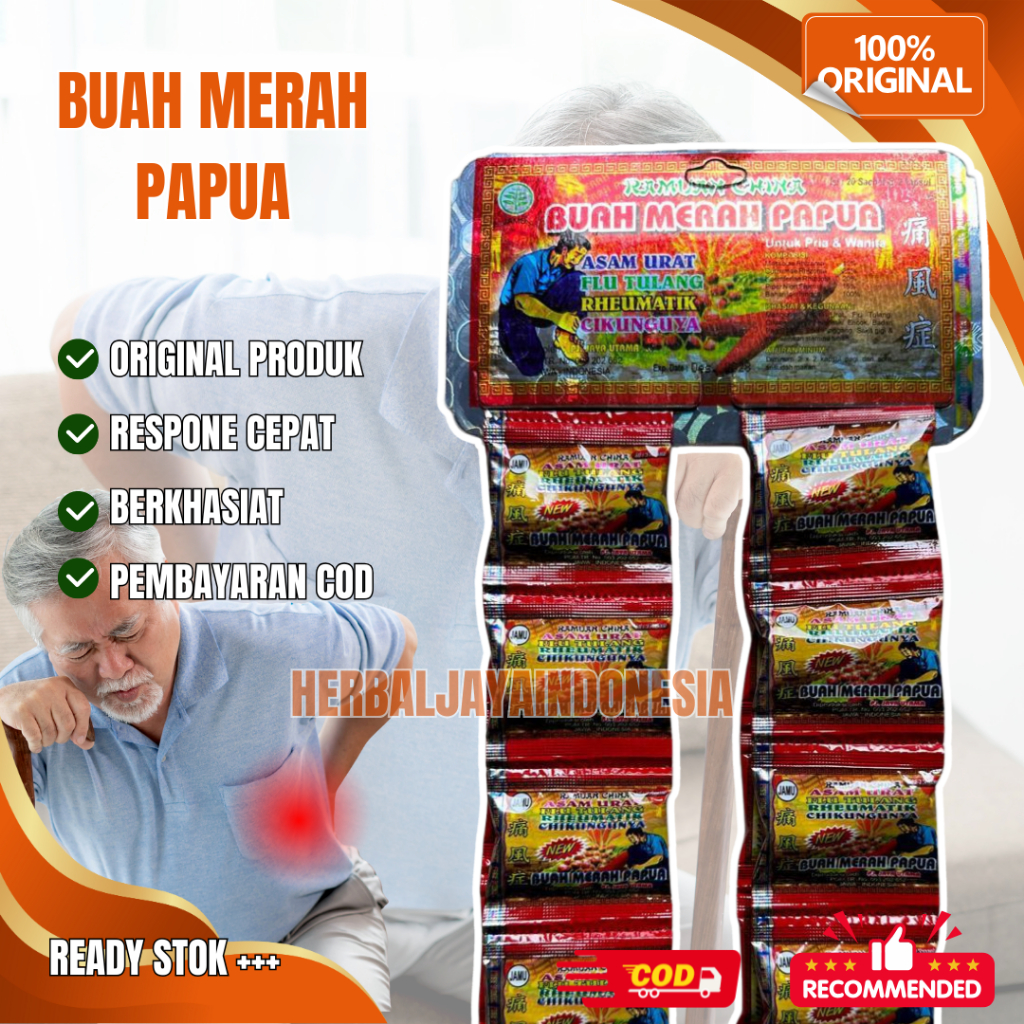 

BUAH MERAH PAPUA RENCENG 20 SACHET ORIGINAL