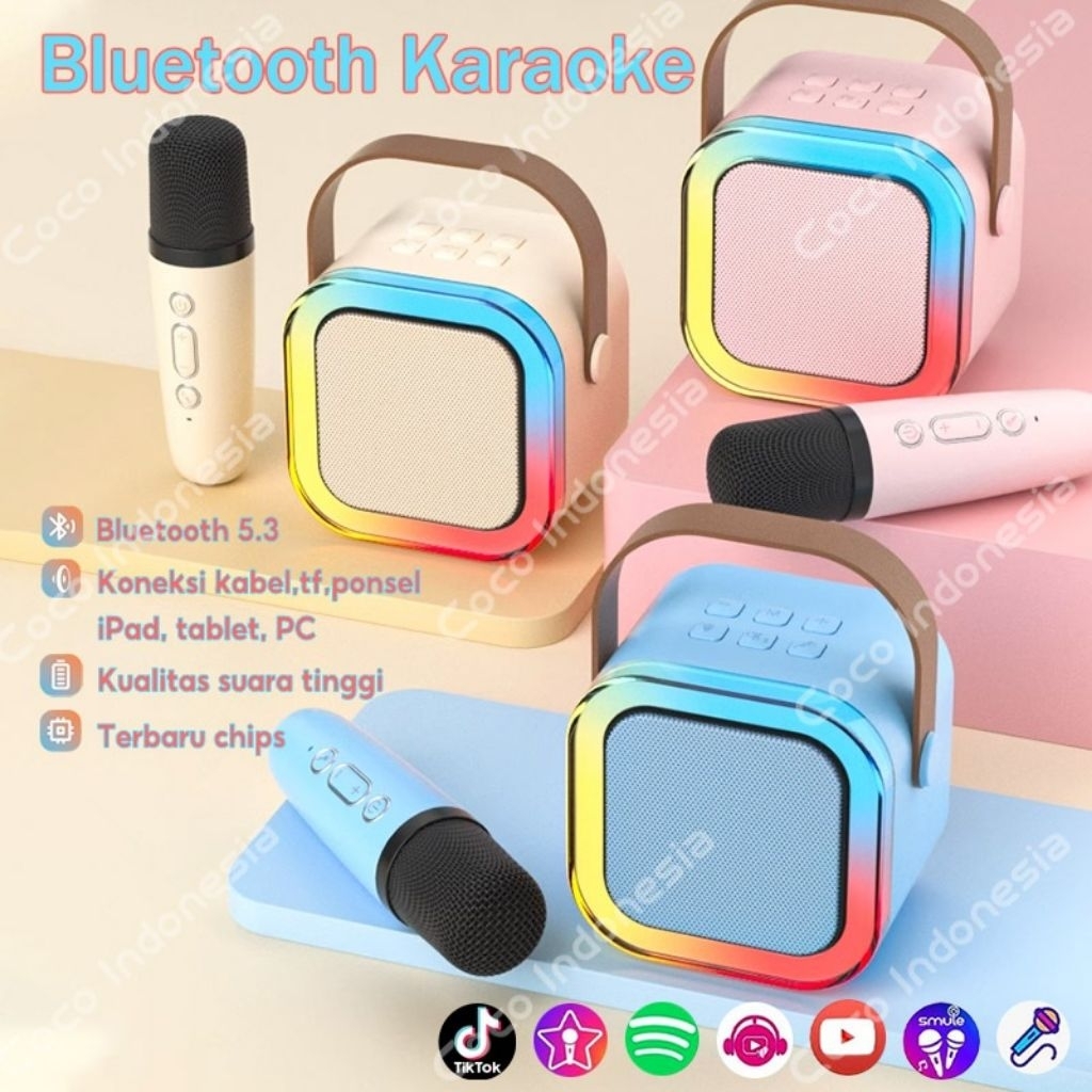 Spiker K12 karoke mini portabel