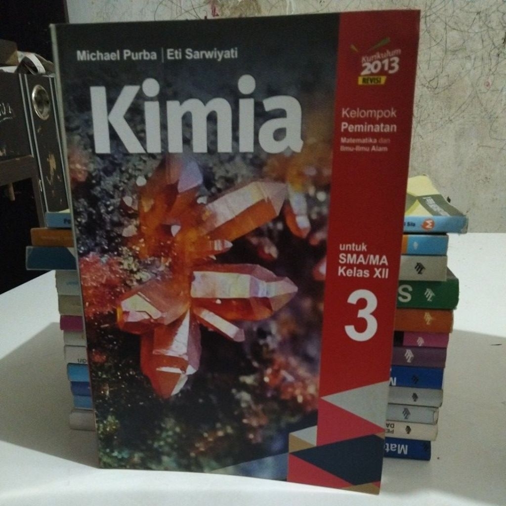 buku Kimia SMA kelas 3-12 penerbit Erlangga